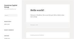 Desktop Screenshot of investree.com
